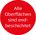 Marke beschichtet